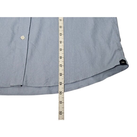 Faherty Reserve The Movement Shirt Short Sleeve Button Up Men's Large Light Blue - Picture 9 of 9